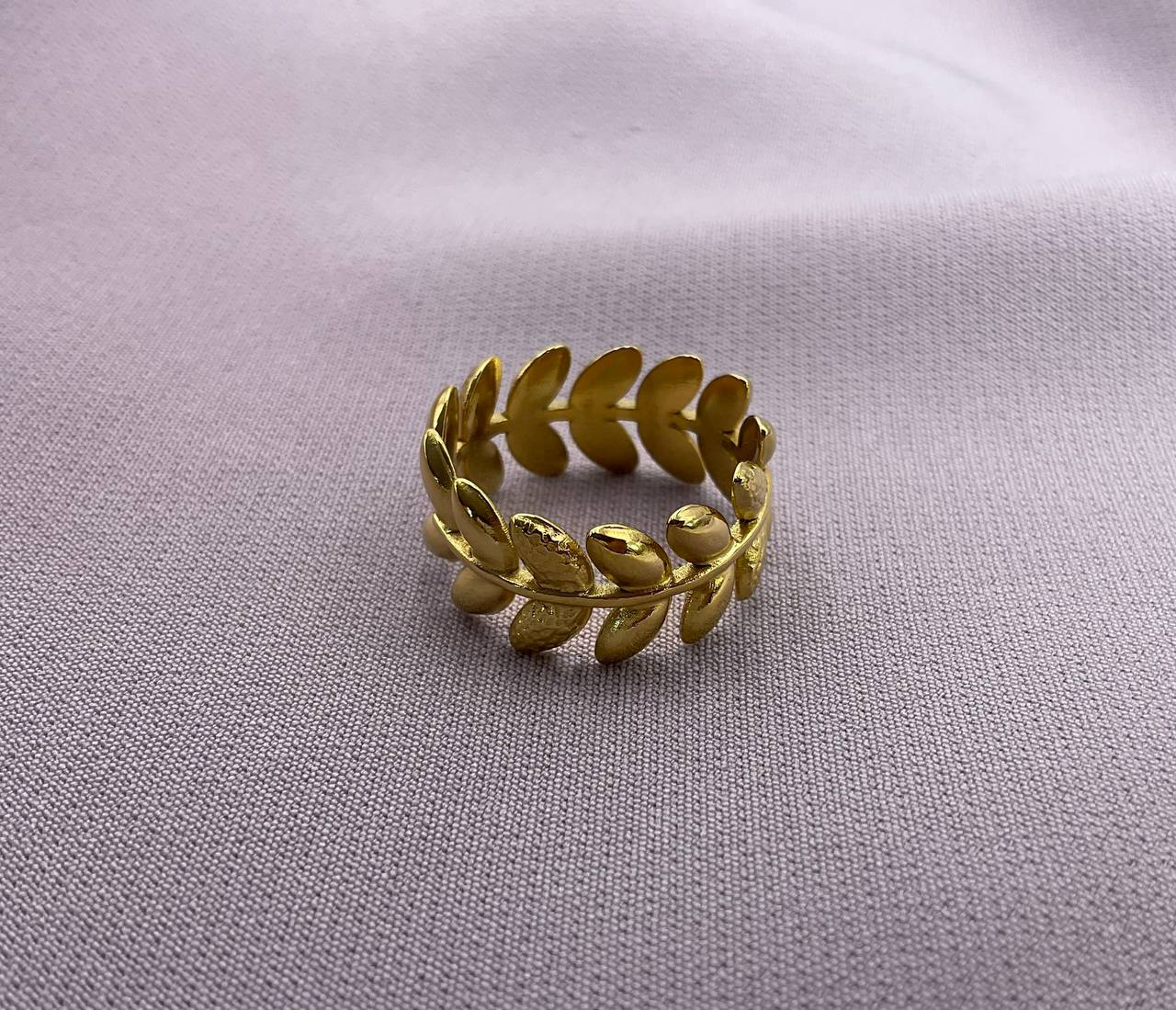 Stainless Rose Free Size Ring Ring