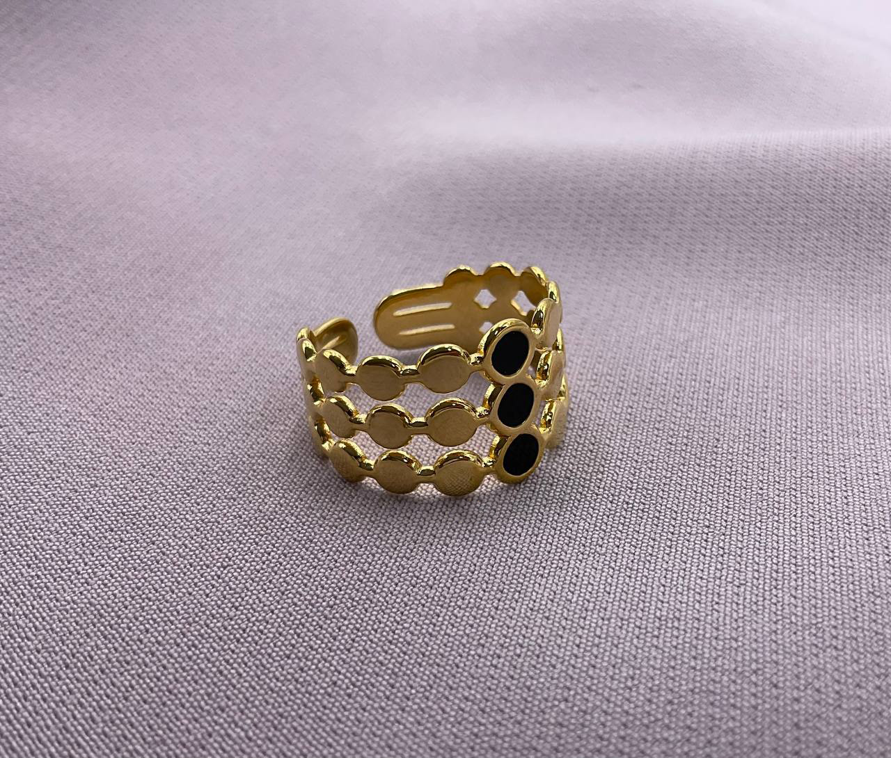 Stainless Aurora Ring