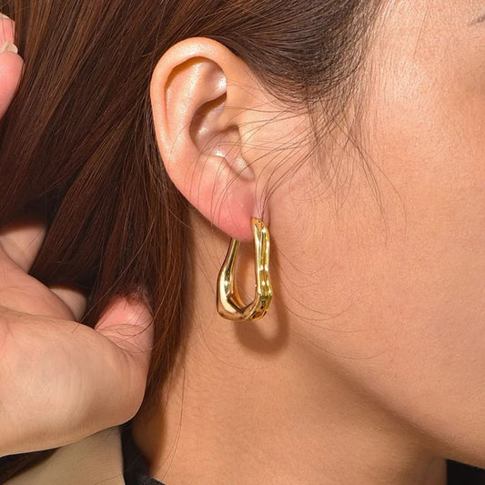 Stainless Steel Hazel Earring