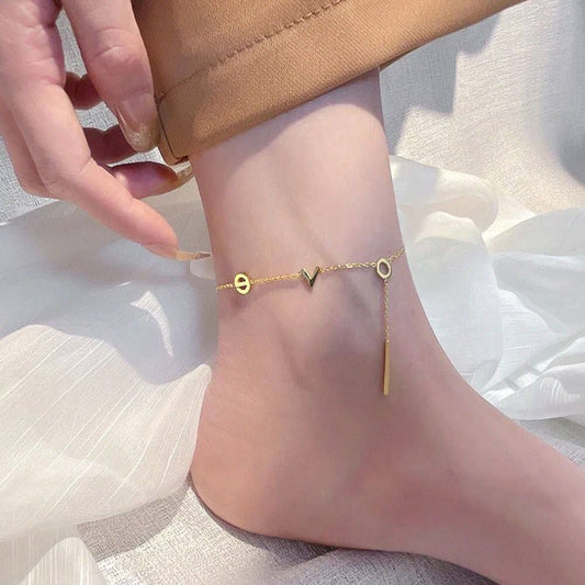 Stainless Love Anklet