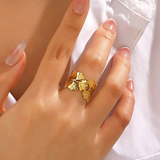 Stainless Anna Ring