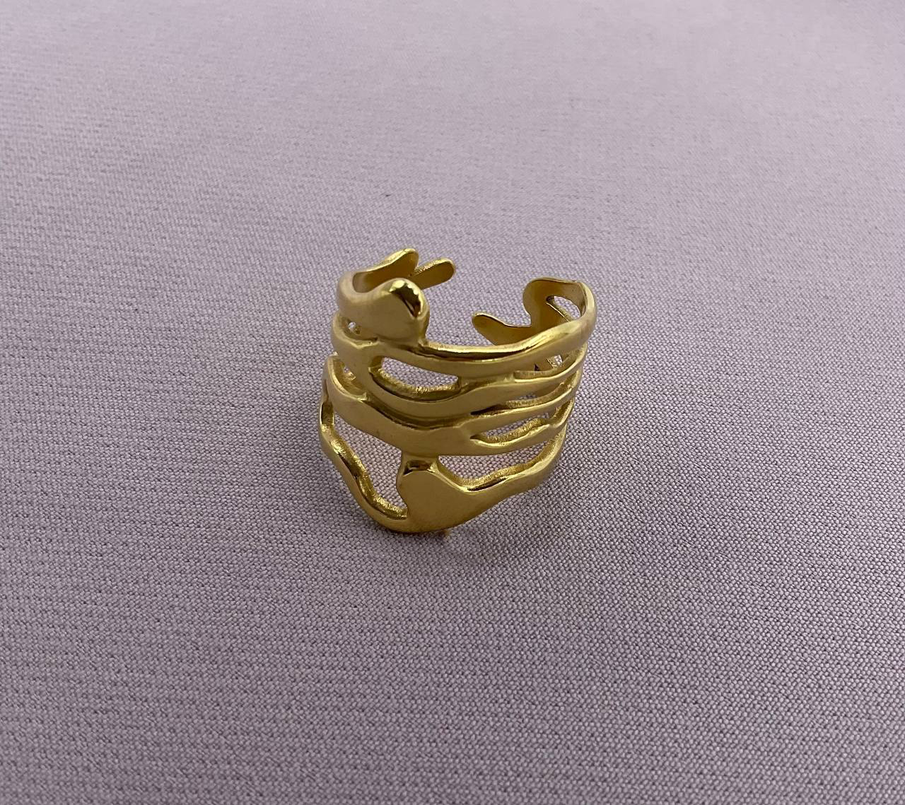 Stainless Gleam Ring