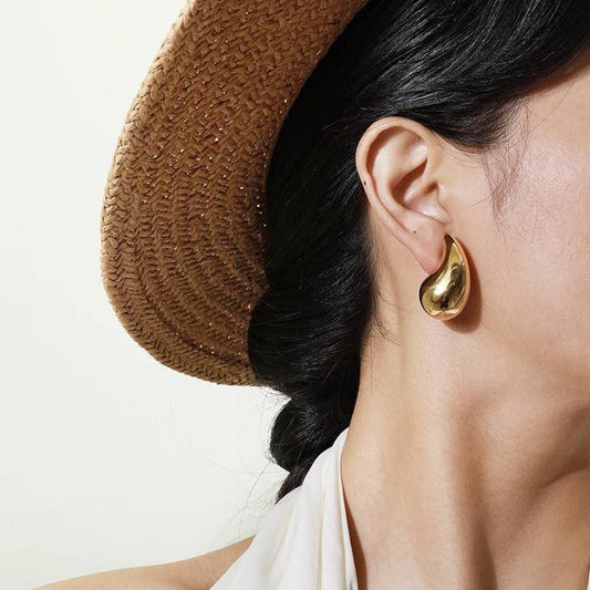 Stainless Tear Earring