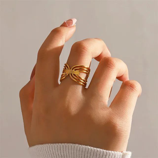 Stainless Jolana Ring