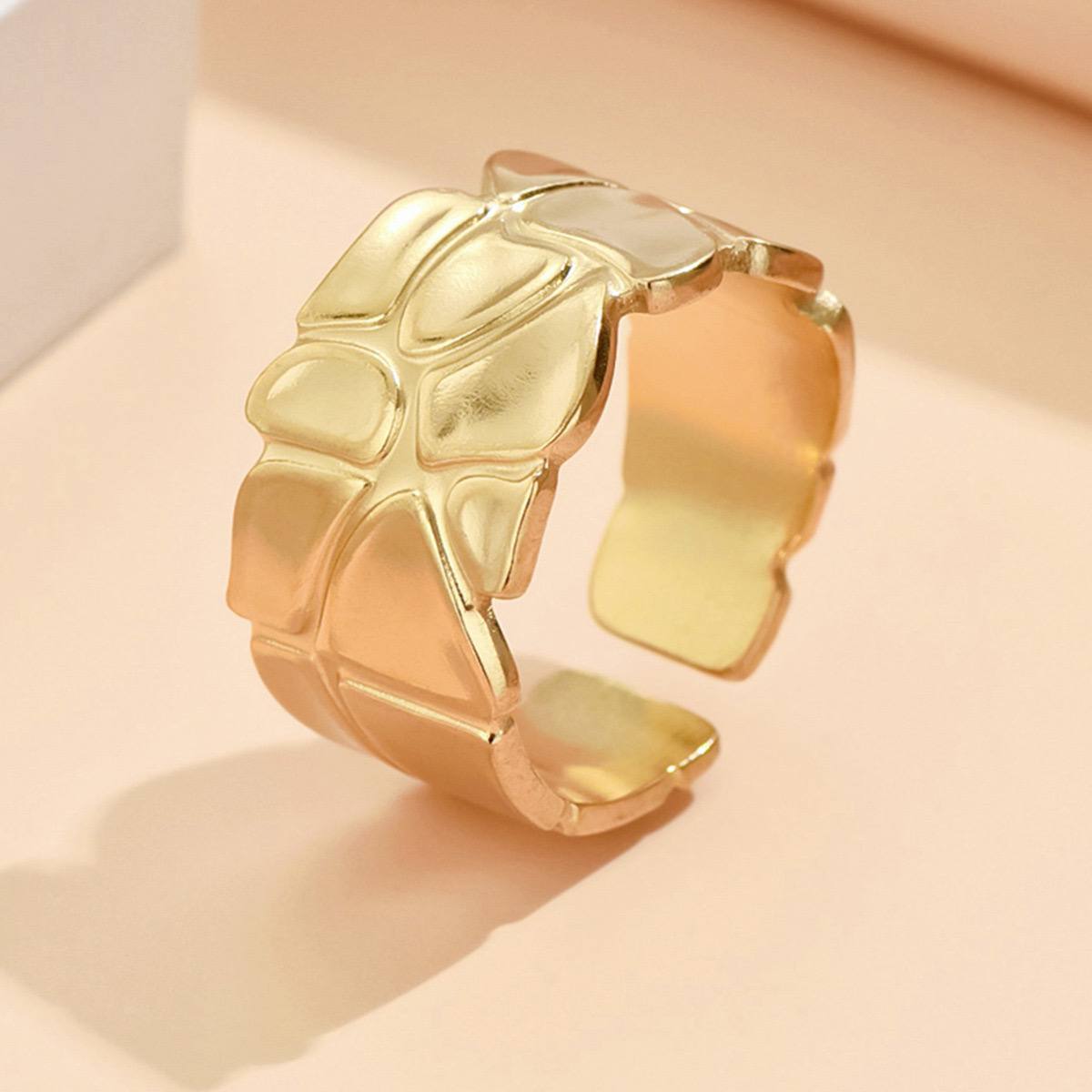 Stainless Mirabella Free Size Ring