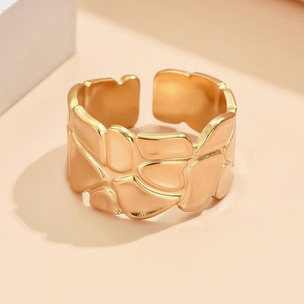 Stainless Mirabella Free Size Ring