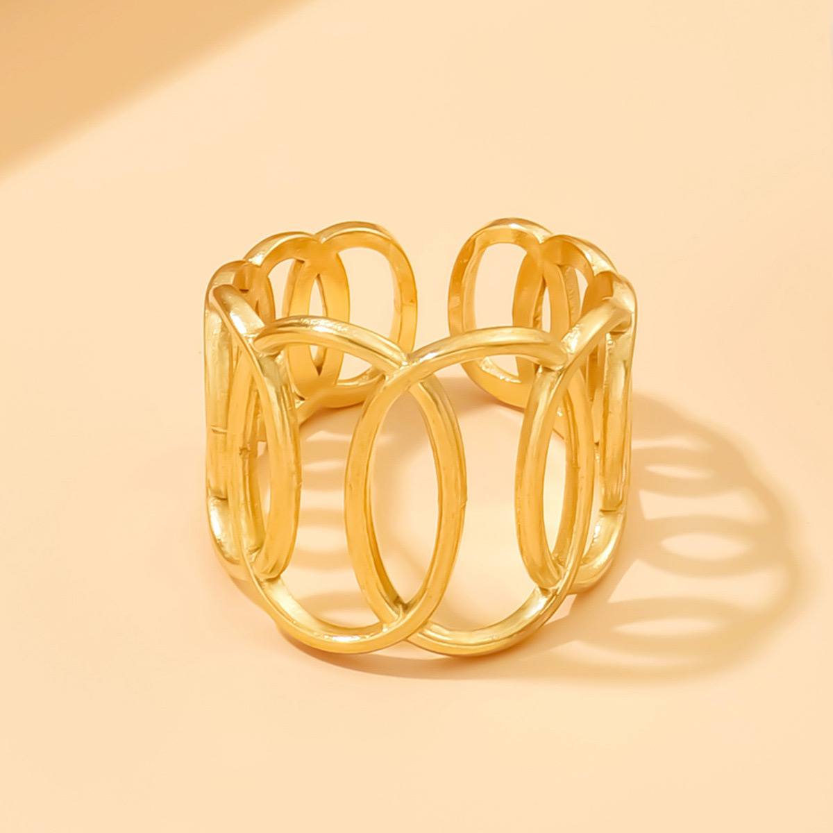Stainless Felice Free Size Ring