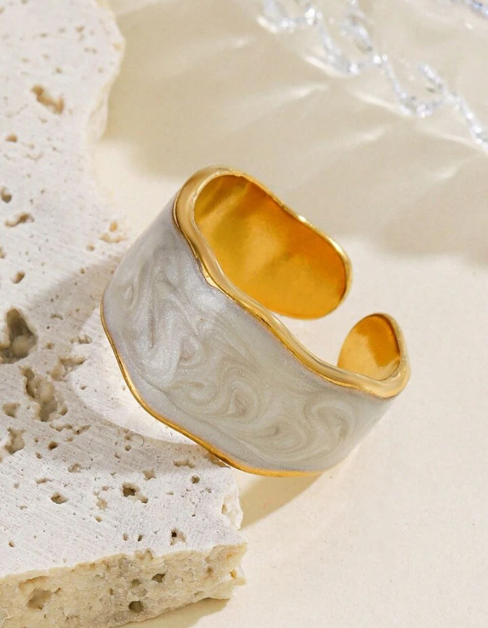 Stainless Amadea Ring