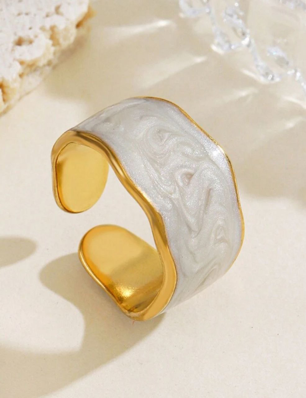 Stainless Amadea Ring