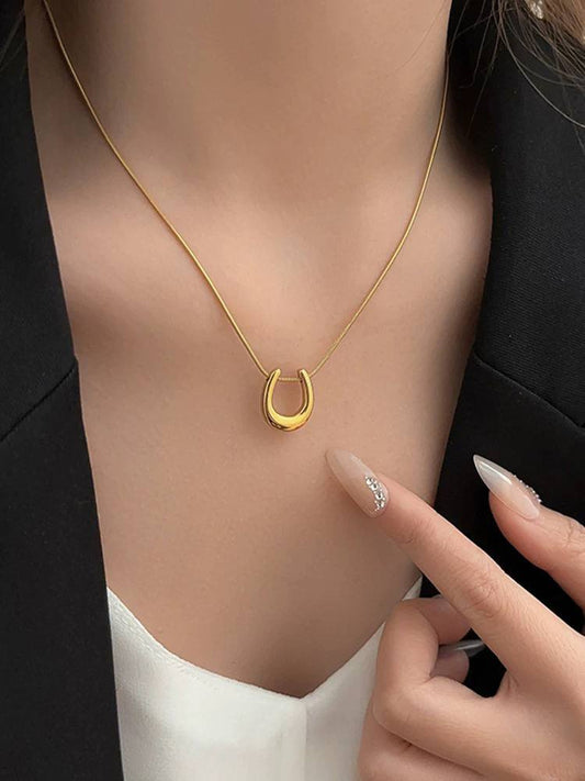 Stainless Açelya Necklace