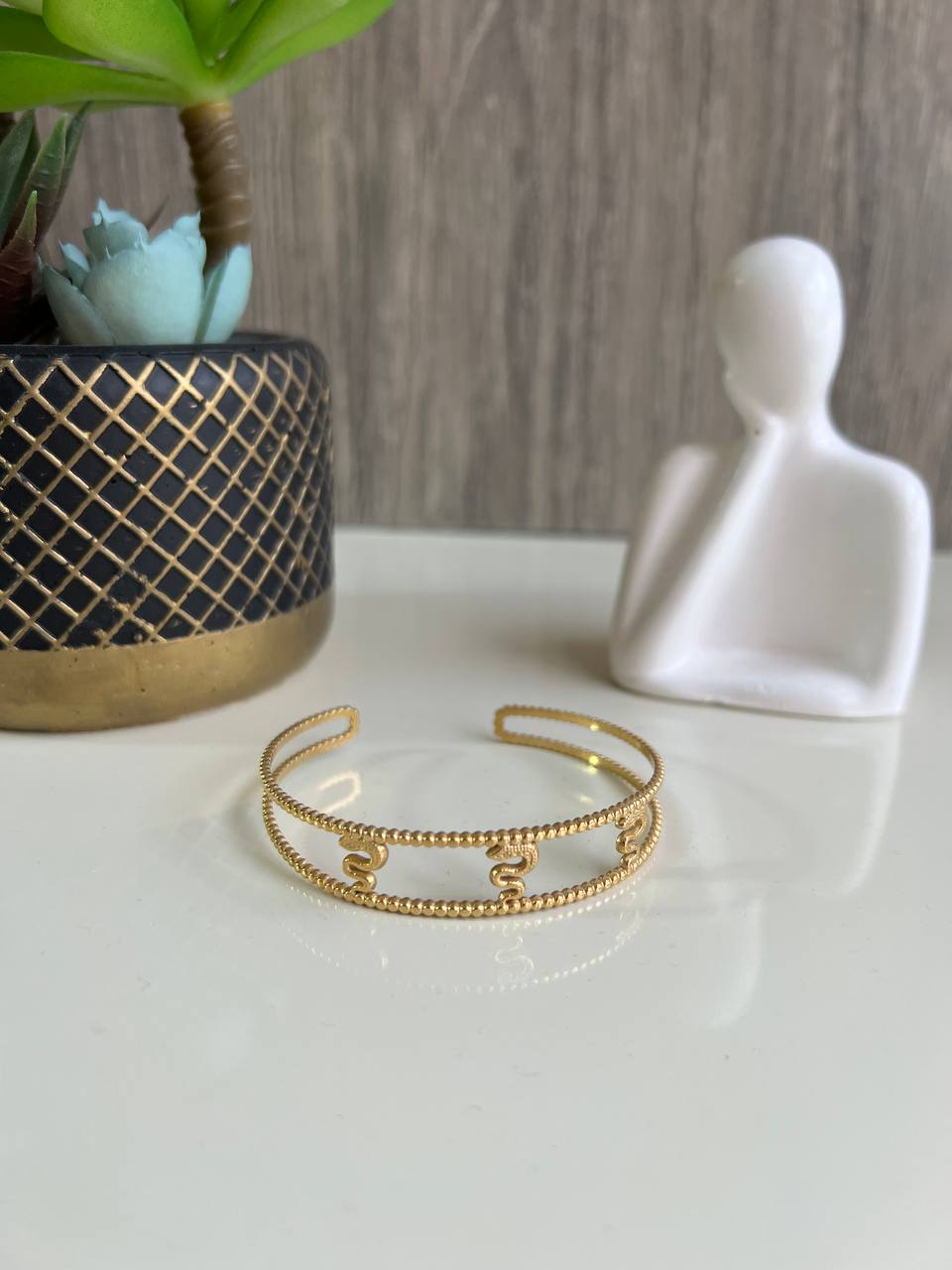 Stainless Carmen Bangle