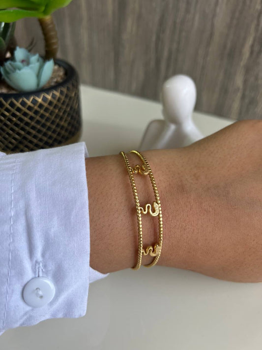 Stainless Carmen Bangle