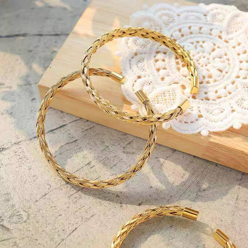 Stainless Miranda Bangle