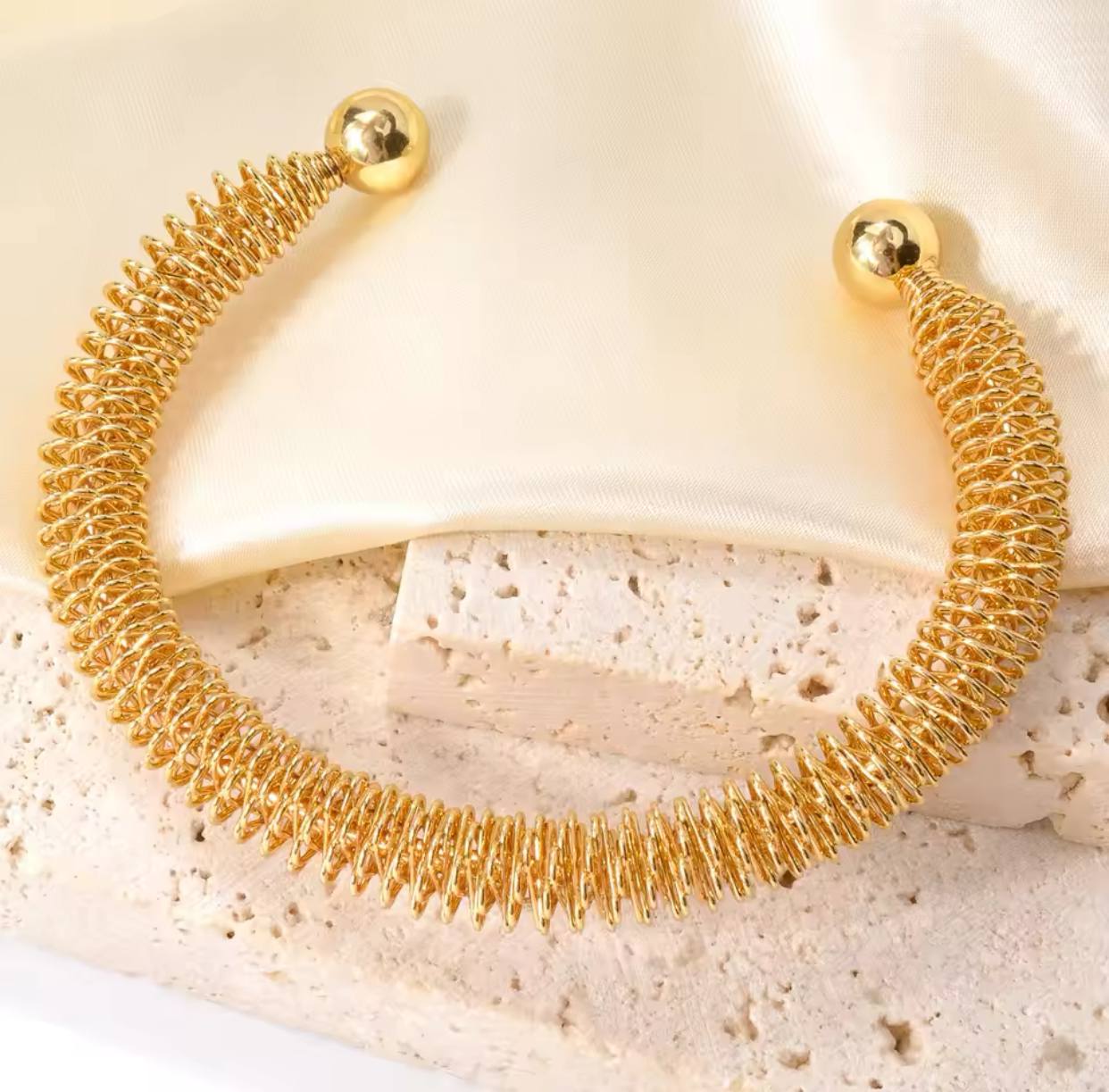 Stainless Alejandra Bangles