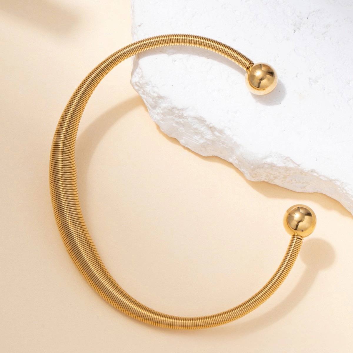 Stainless Alejandra Bangles