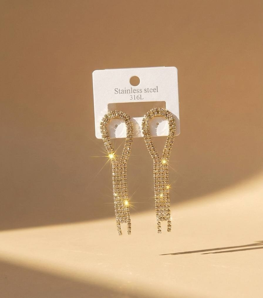 Stainless Steel Celine Earring