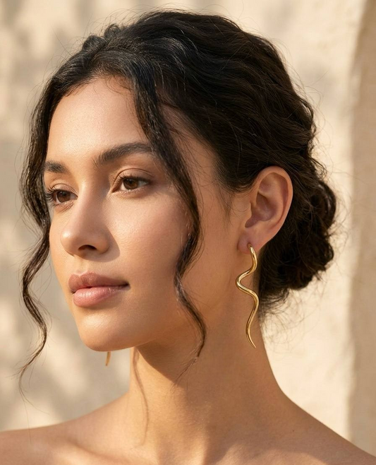 Stainless Steel Raelynn Earring