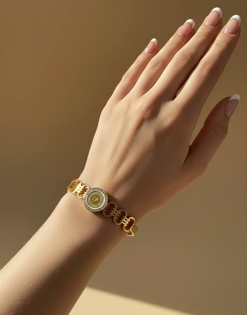 Stainless Steel Aubrey Bangle