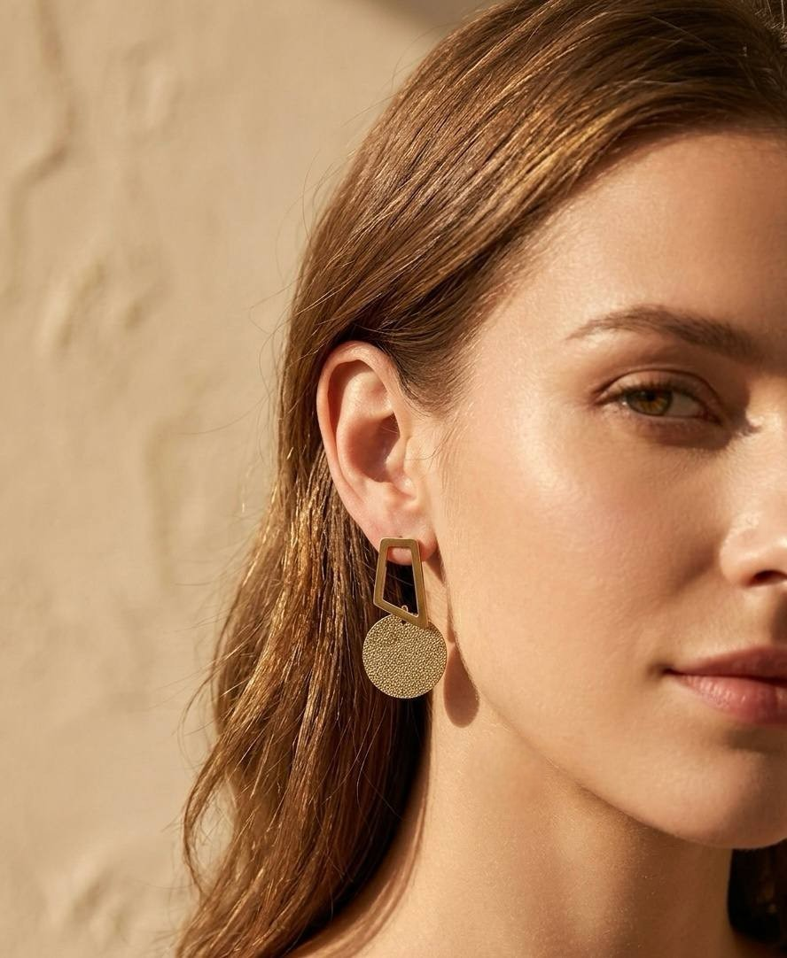 Stainless Steel Arya Earring