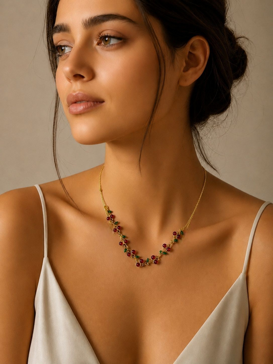 Stainless Steel Rosalie Necklace