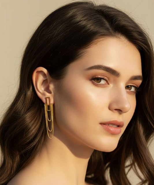 Stainless Steel Amy Earring