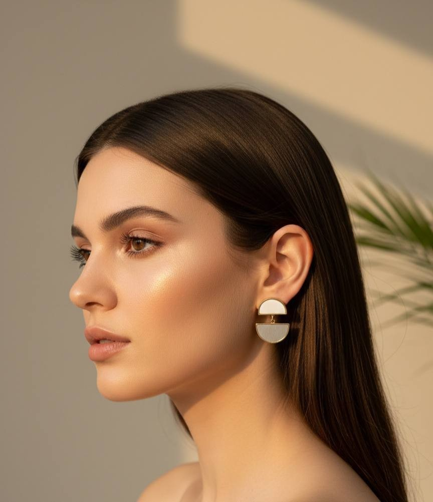 Stainless Steel Presley Earring