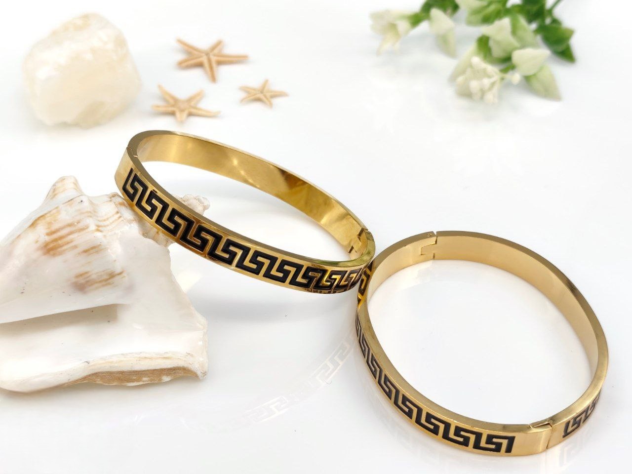 Stainless Steel Infinity Bangle
