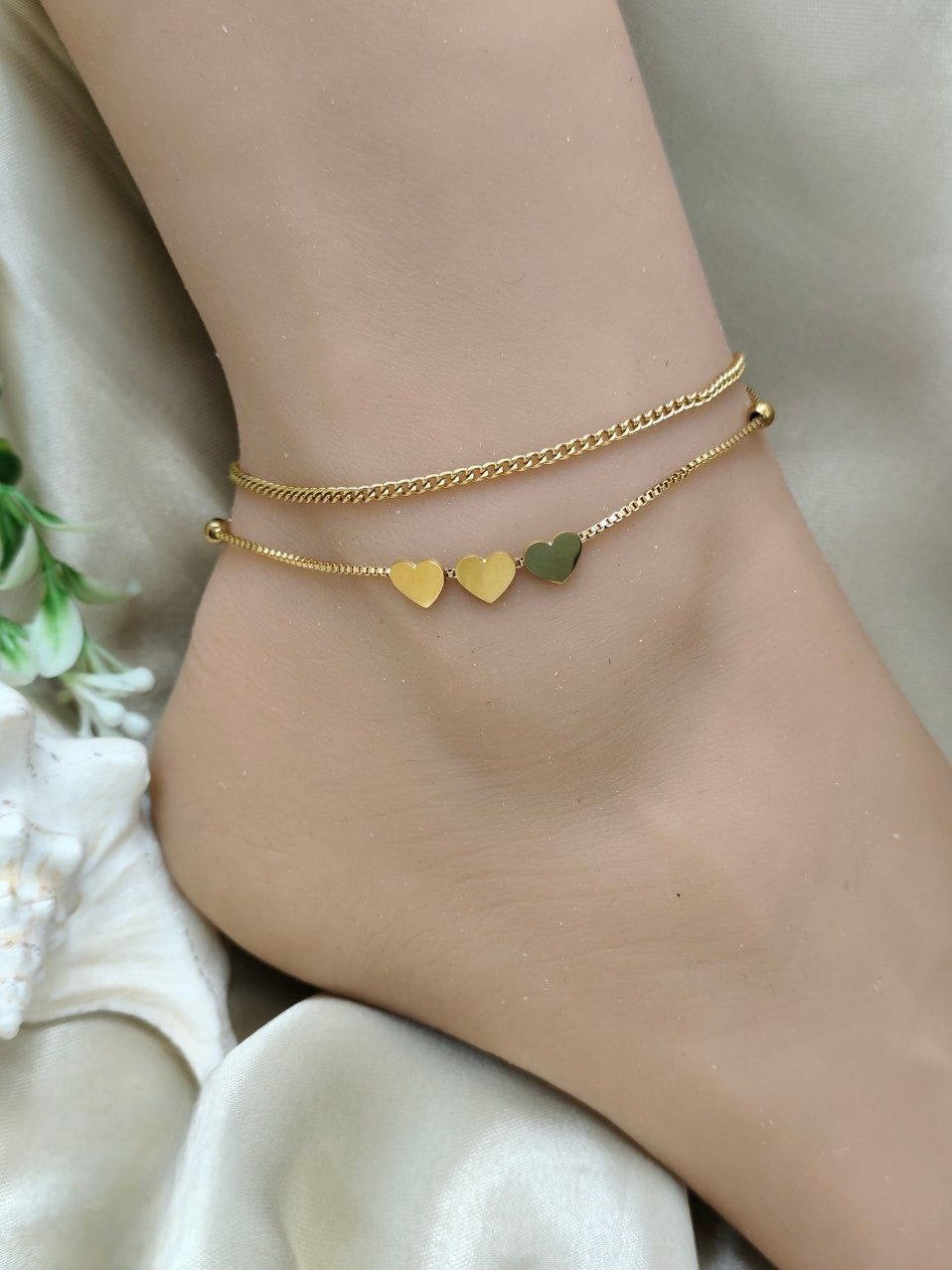 Stainless Steel Quinn Anklet