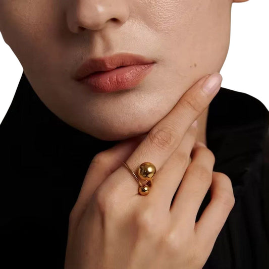 Stainless Steel Lydia Ring